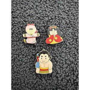 Vintage Magnetic Asian pins